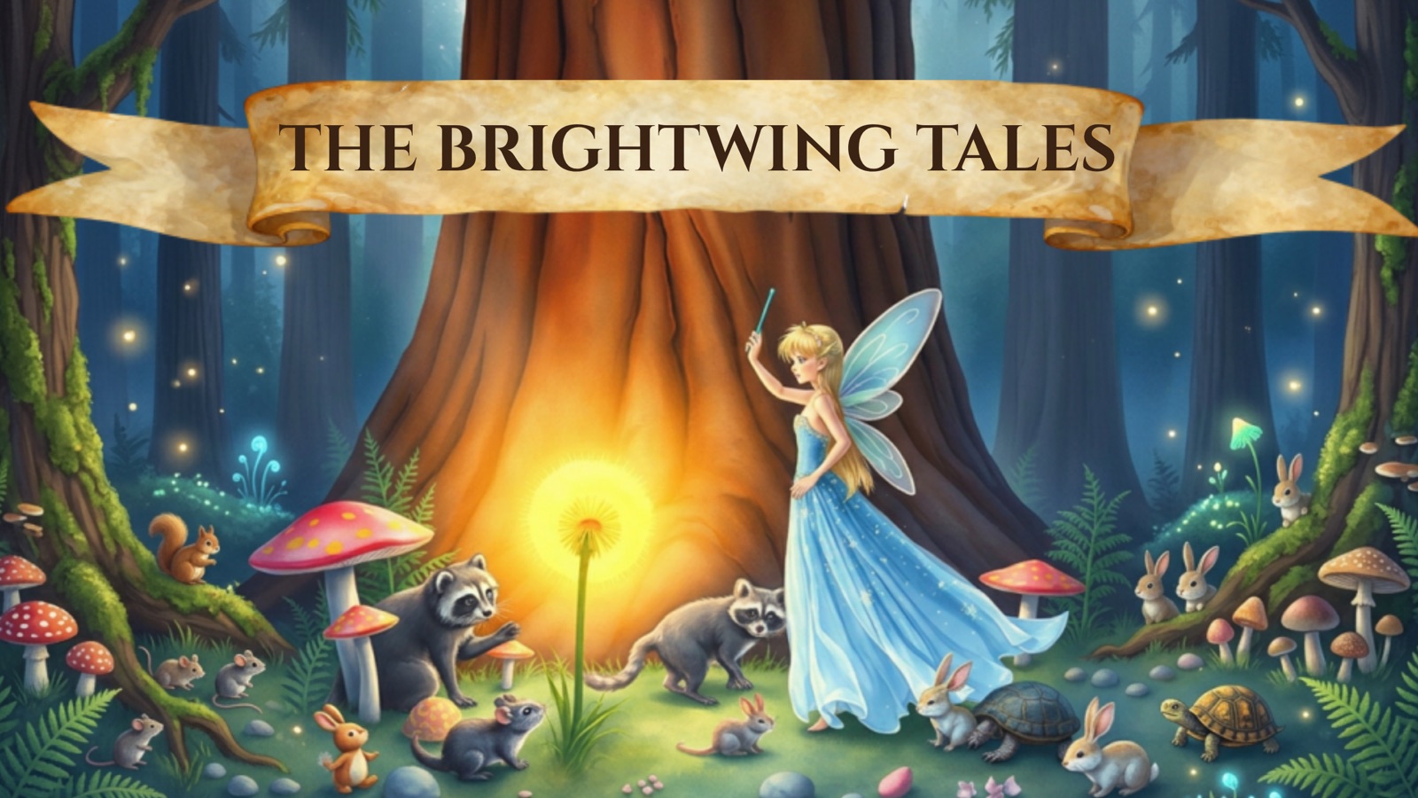 The Brightwing Tales — a four-book children's series following Mimi Brightwing, an AVA Studios production